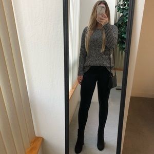 Heather Grey Ralph Lauren Knit Sweater